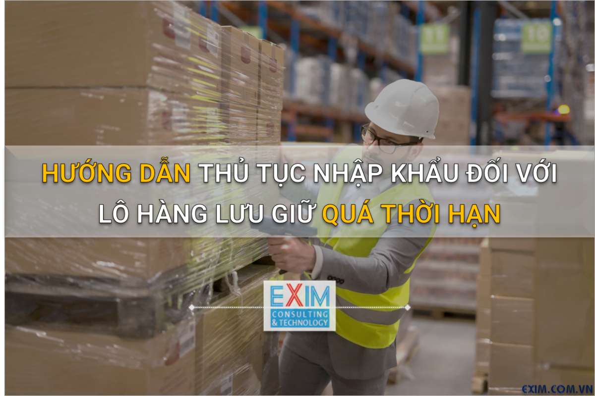 Hướng dẫn Thủ tục nhập khẩu đối với lô hàng lưu giữ quá thời hạn