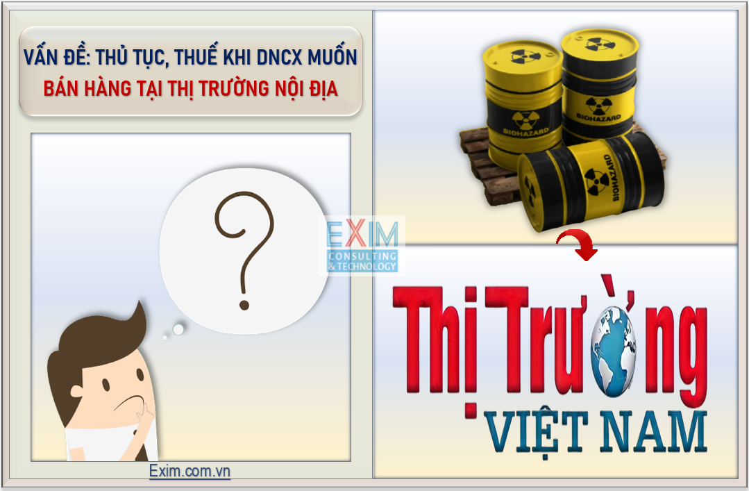 HĐ: Doanh nghiệp chế xuất muốn kinh doanh tại thị trường nội địa